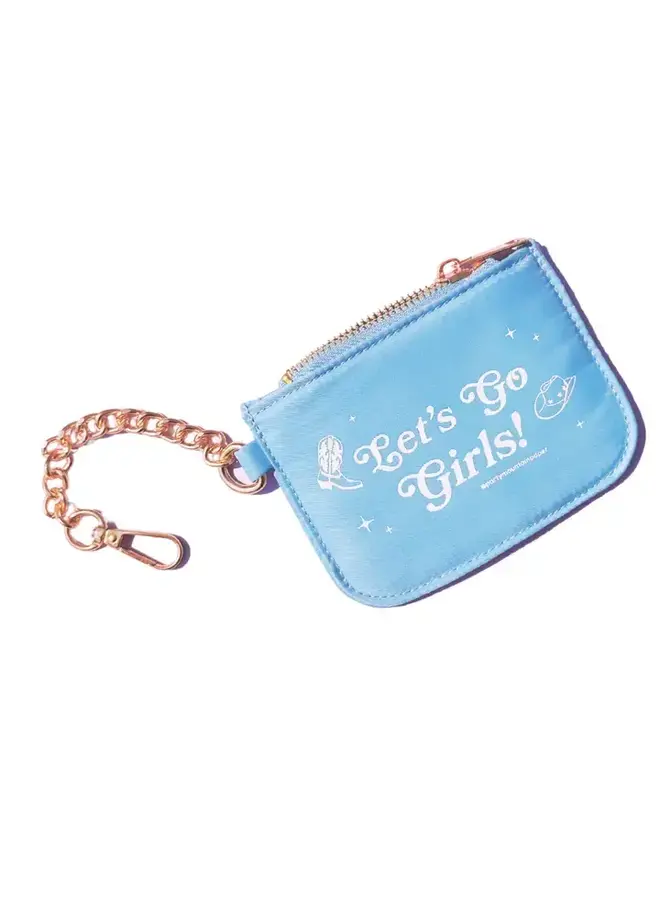 Let's Go Girls Coin Purse