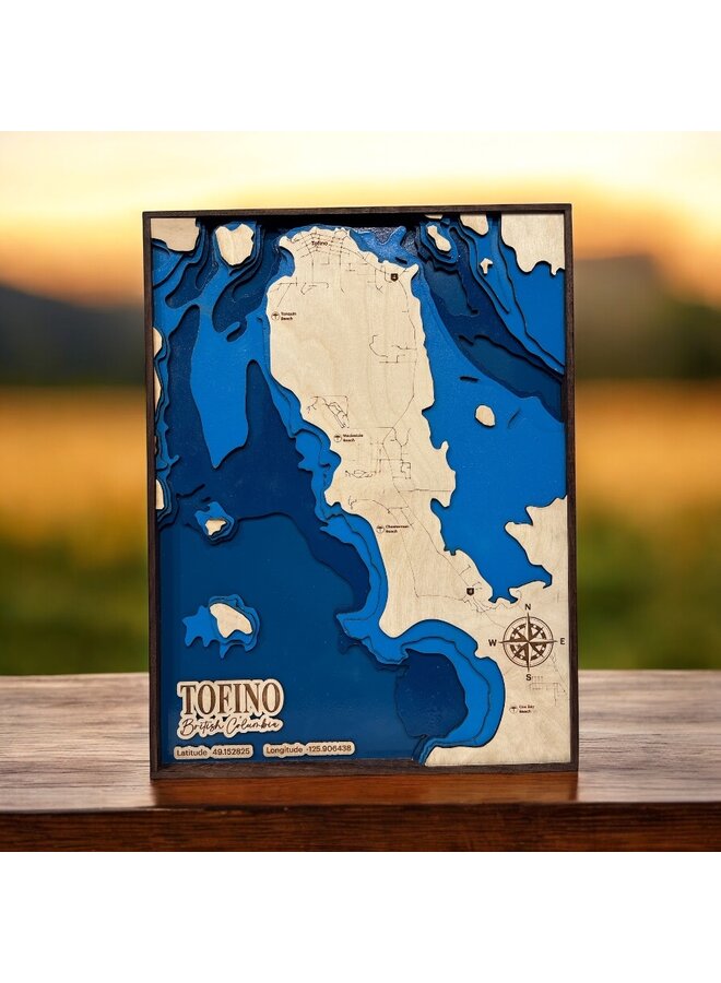 Tofino Bathymetric Map