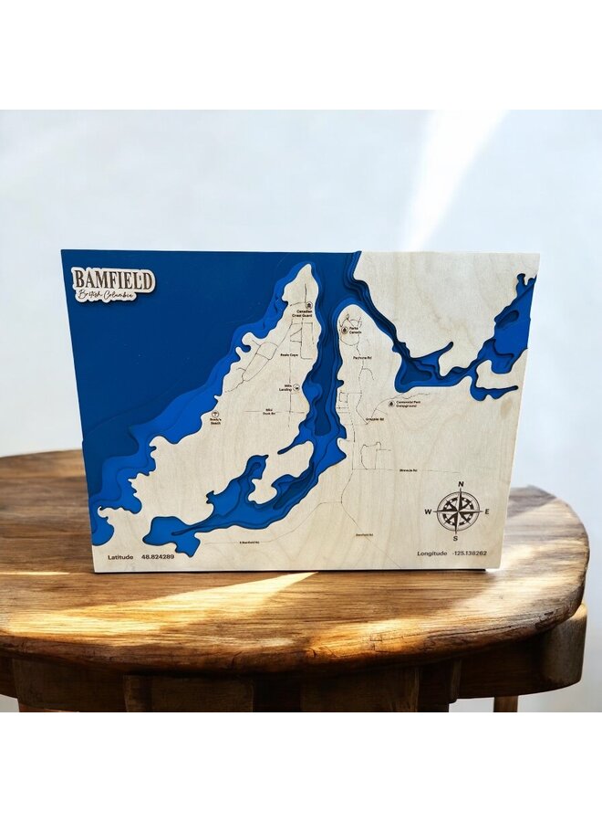 Bamfield Bathymetric Map