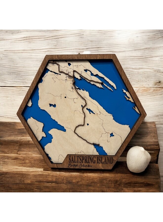 Salt Spring Island City Map