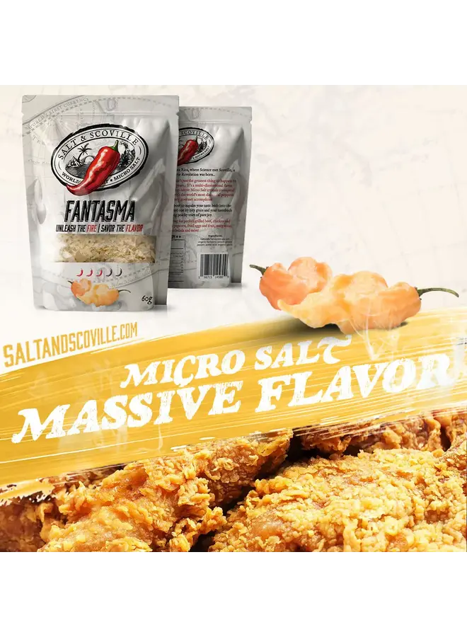 Fantasma Ghost Pepper Hot Salt