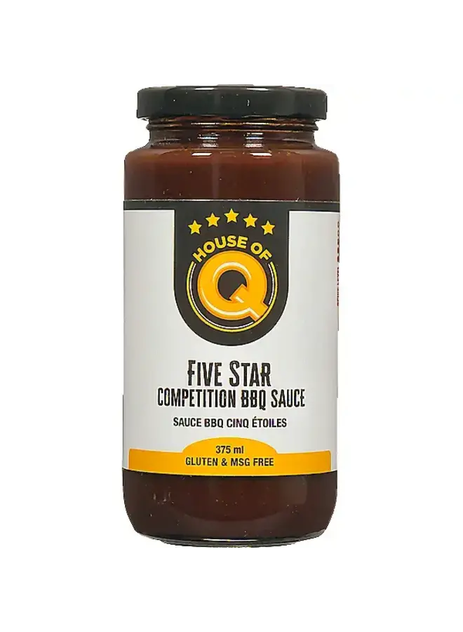 Five Star Competition BBQ Sauce