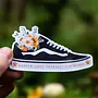 Floral Sneaker Sticker
