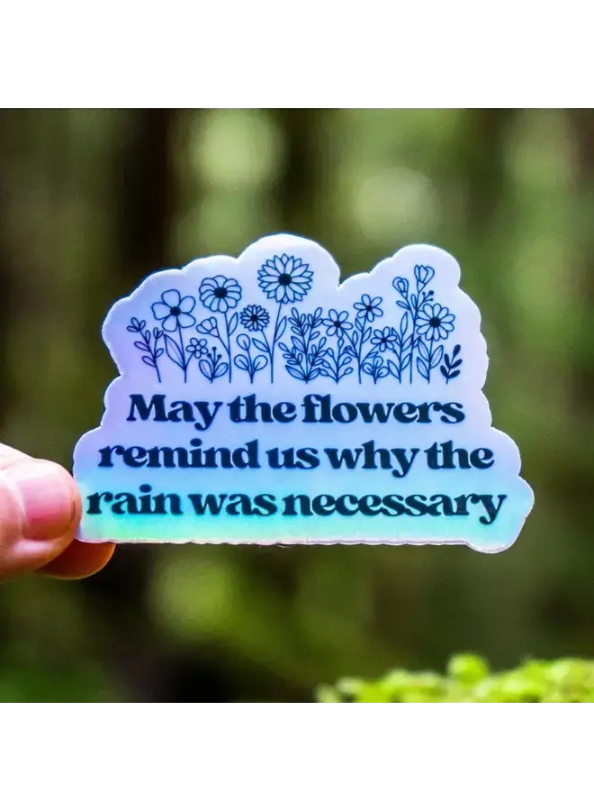 Holographic Mental Health Sticker