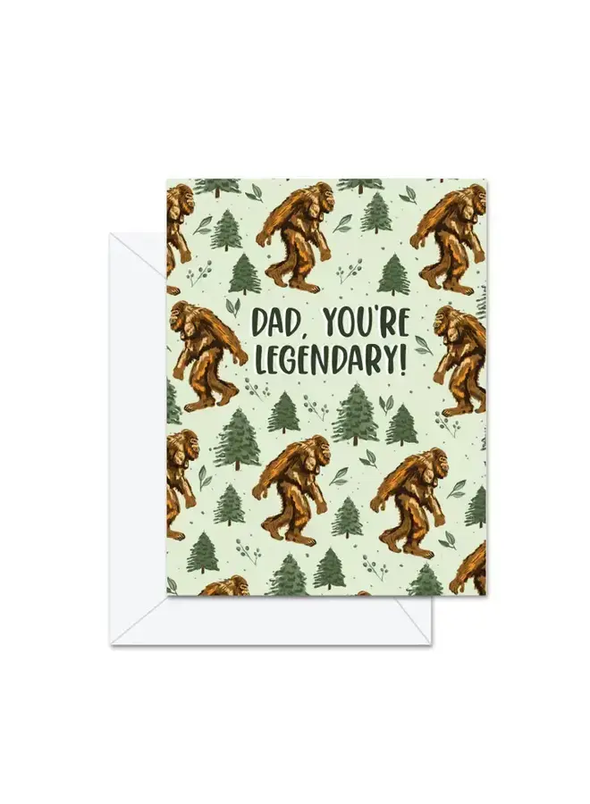 Dad, You're Legendary Card