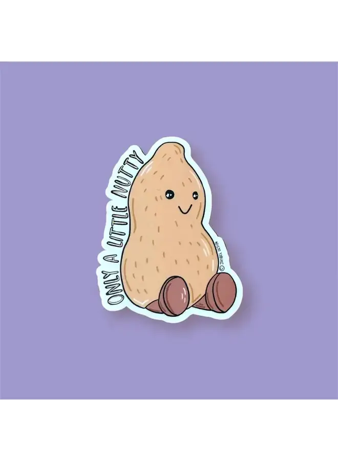 Only a little Nutty Sticker