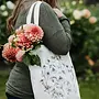 Meadow Bloom Canvas Tote Bag
