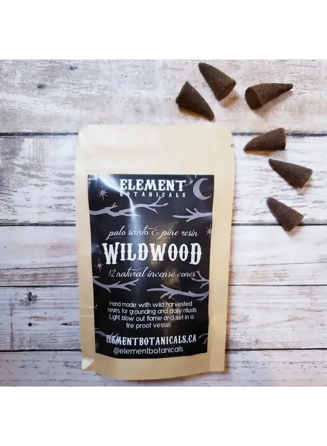 Black Moon Cone Incense- 12 Piece