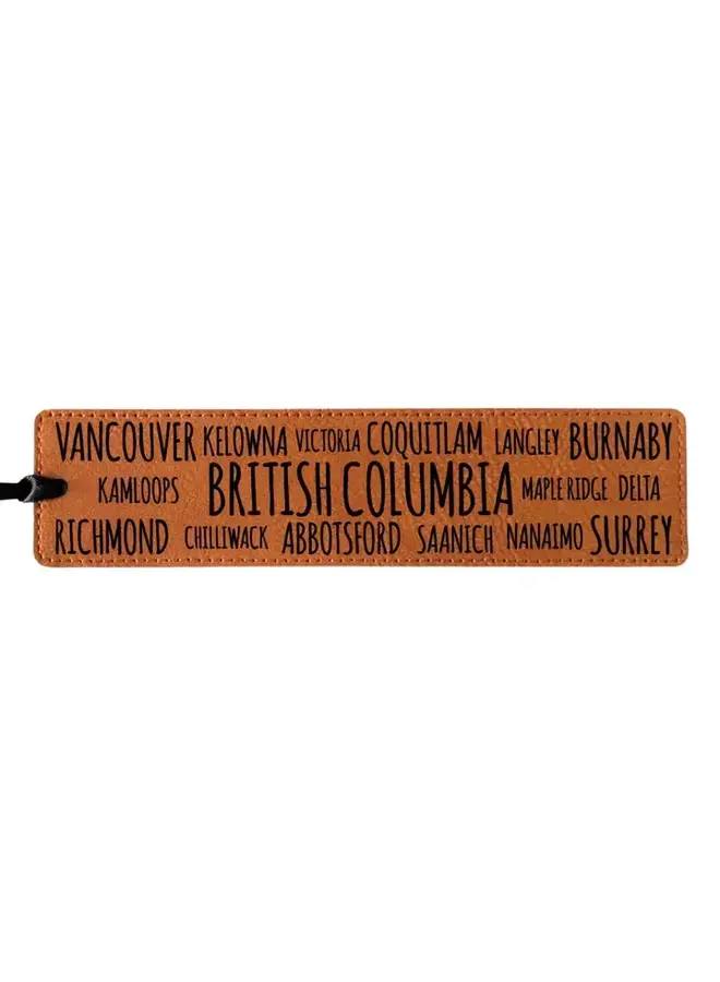 British Columbia Bookmark Rawhide