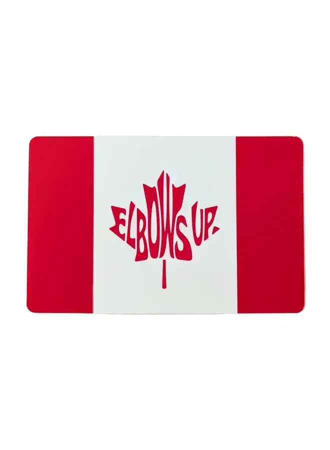 Elbows Up Canada Flag Magnet