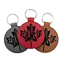 Elbows up Canada Keychain Rawhide
