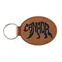 Canada Bear Keychain Rawhide