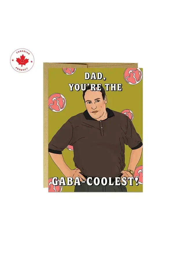 Gaba-Coolest Dad Card