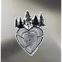 Heart Tree Ring Magnet