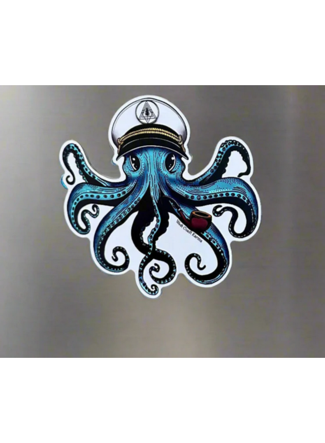 Captain Octopus Magnet