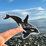 Nature Mountain Orca Sticker