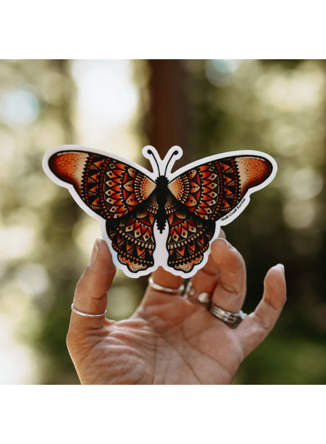 Monarch Butterfly Sticker