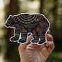 Mandala Bear Sticker
