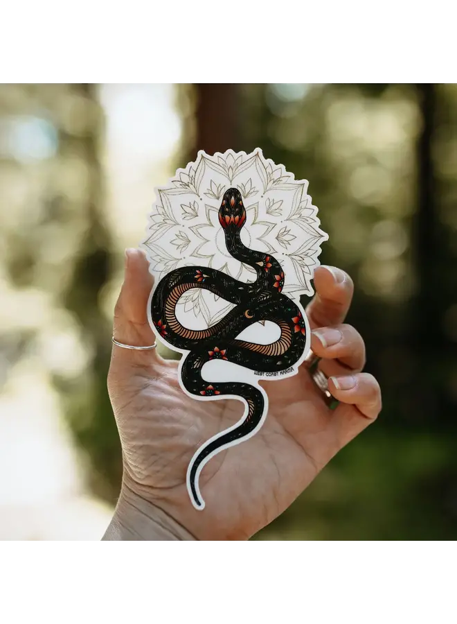 Gold Mandala Year Of The Snake Sticker