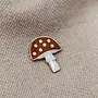 Mushroom Enamel Pin