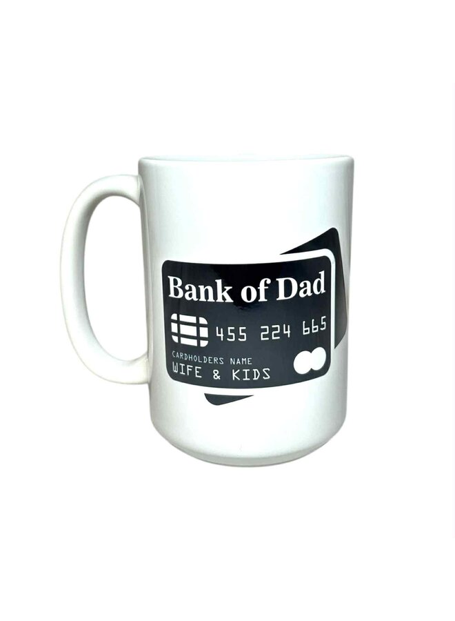 Bank of Dad Mug