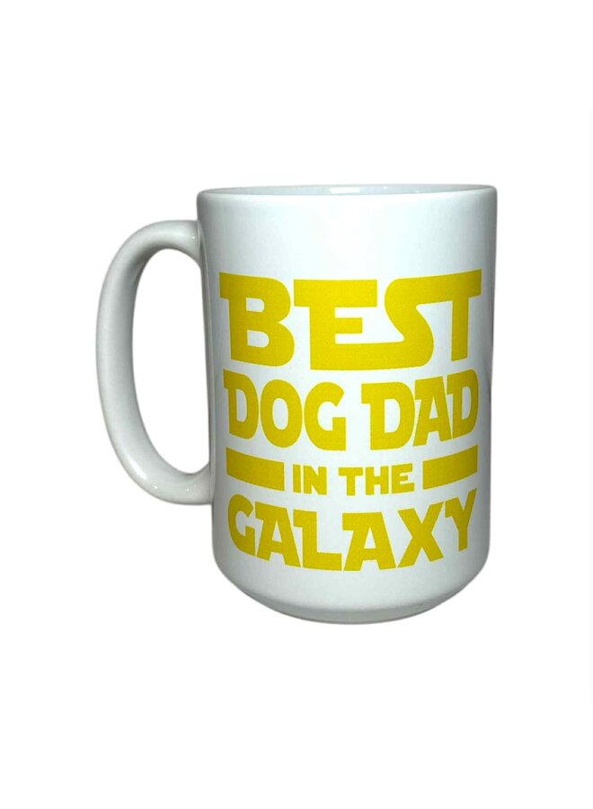 Best Dog Dad in the Galaxy Mug
