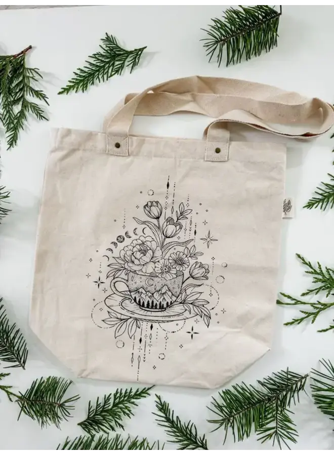 Tea Cup Tote Bag