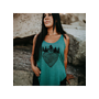 Tree Ring Heart Festival Tank in Royal Pine XS
