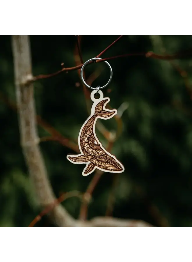 Humpback Keychain