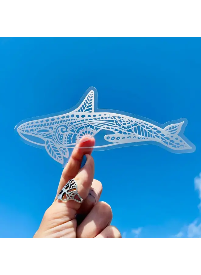 "Add on" Baby Orca Car Decal