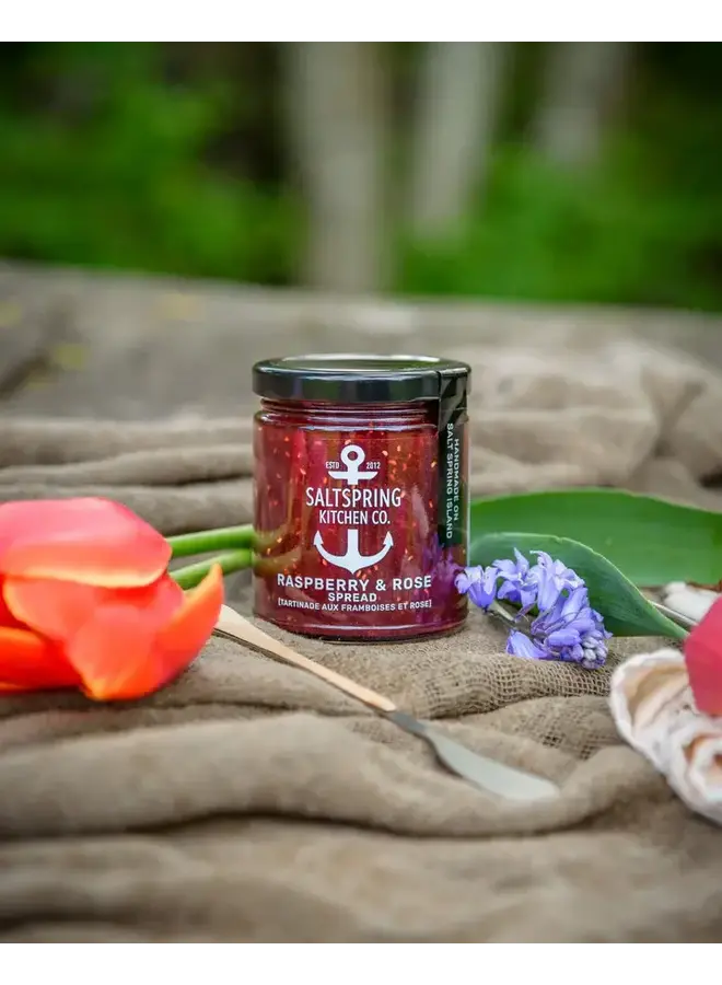 Raspberry and Rose Spread 270mL Jar
