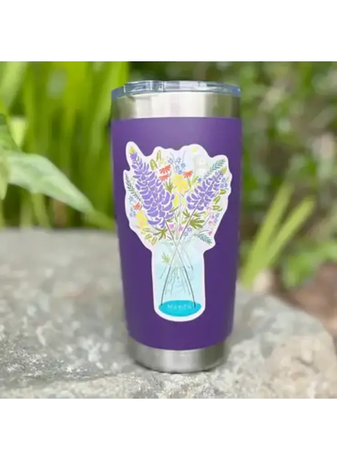 Roadside Bouquet Sticker