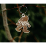 Sasquatch Wooden Keychain