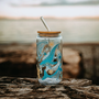 Sea Of Life Glass Tumbler