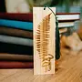 Mushroom Fern Bamboo Bookmark