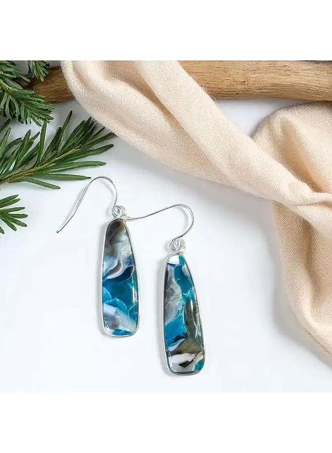 The Maeve Earrings (A British Columbia Stone)