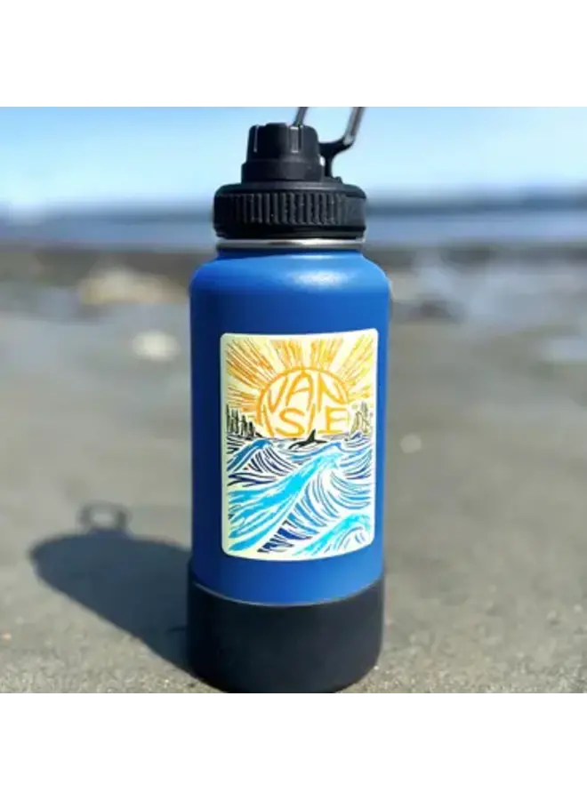 Van Isle Orca Sticker