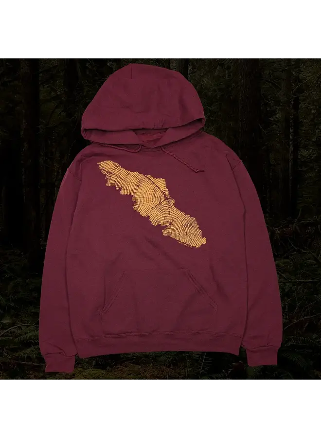 Woodgrain Island Hoodie
