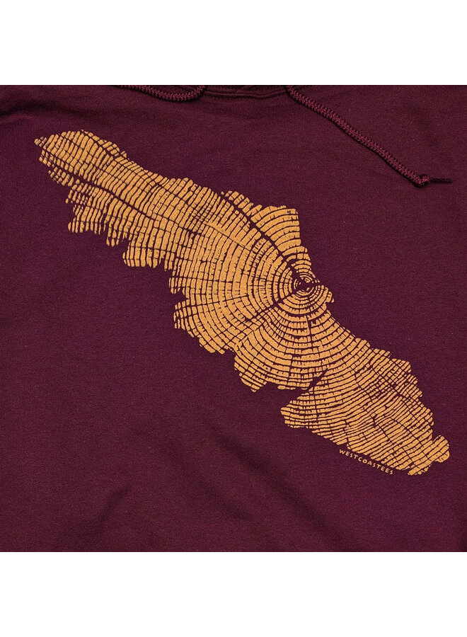 Woodgrain Island Hoodie