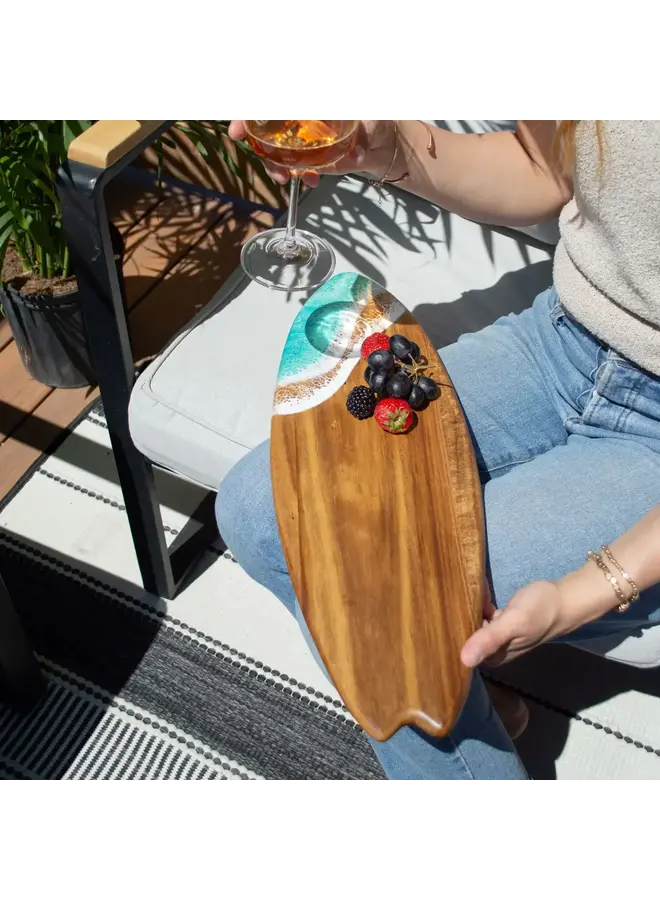 Surfboard Charcuterie Board