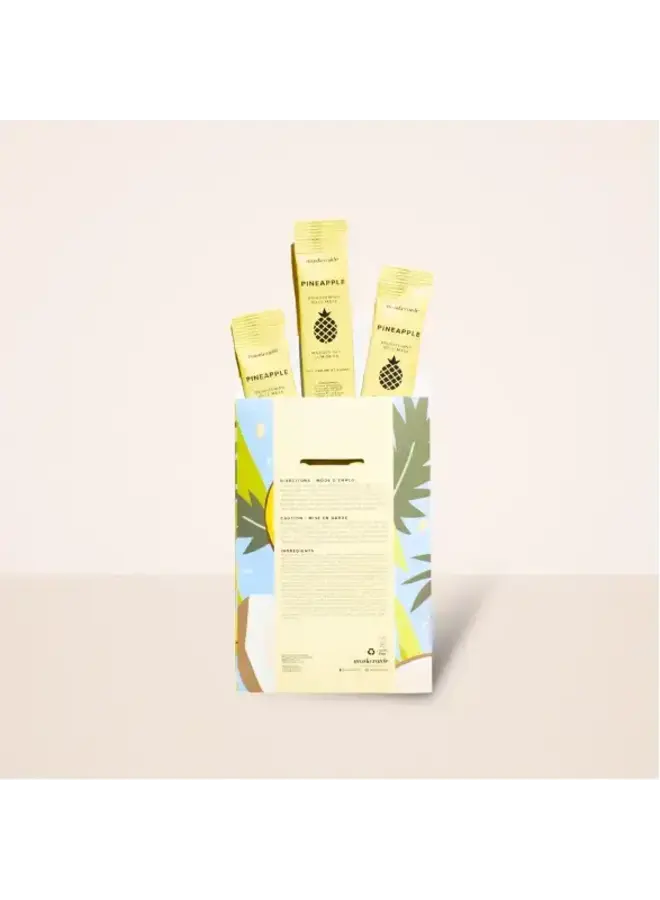 Pineapple Brightening Jelly Mask Sleeve 3pk