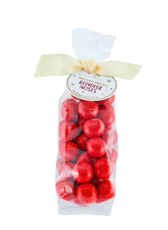 Reindeer Noses Pretzels Bag 150g