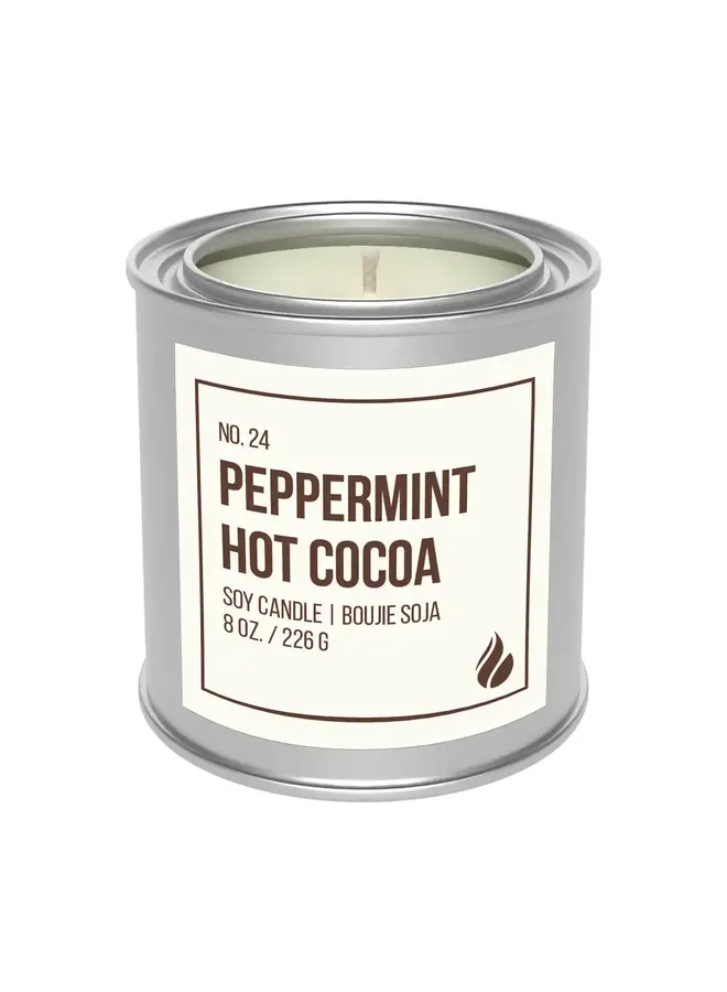 Peppermint Hot Cocoa Candle