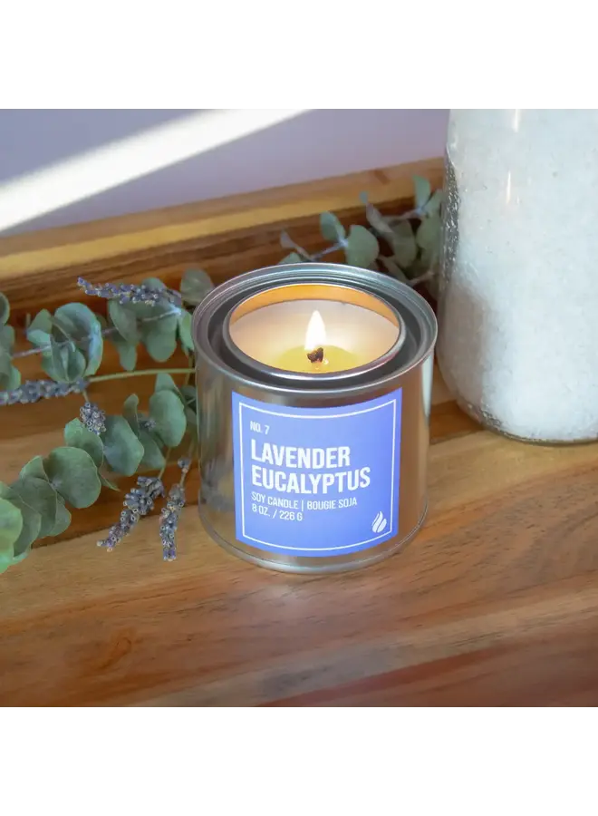 Lavender Eucalyptus Candle