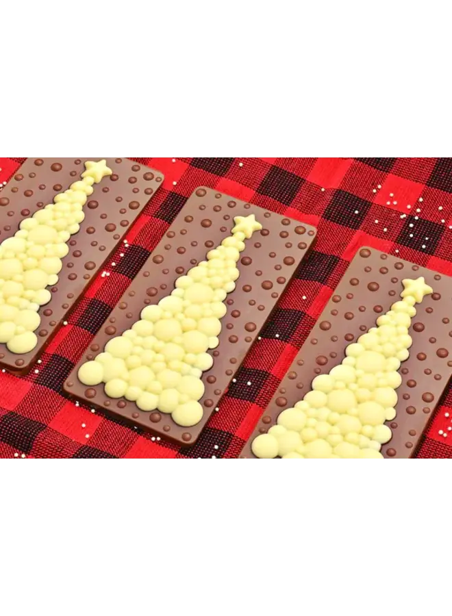 Milk & White Chocolate Season's Greetings Bar 100g
