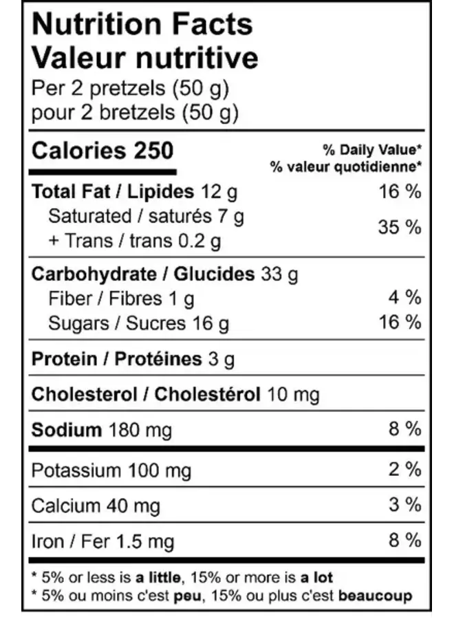 Milk Chocolate Toffee Pretzels (6 pc Bag)