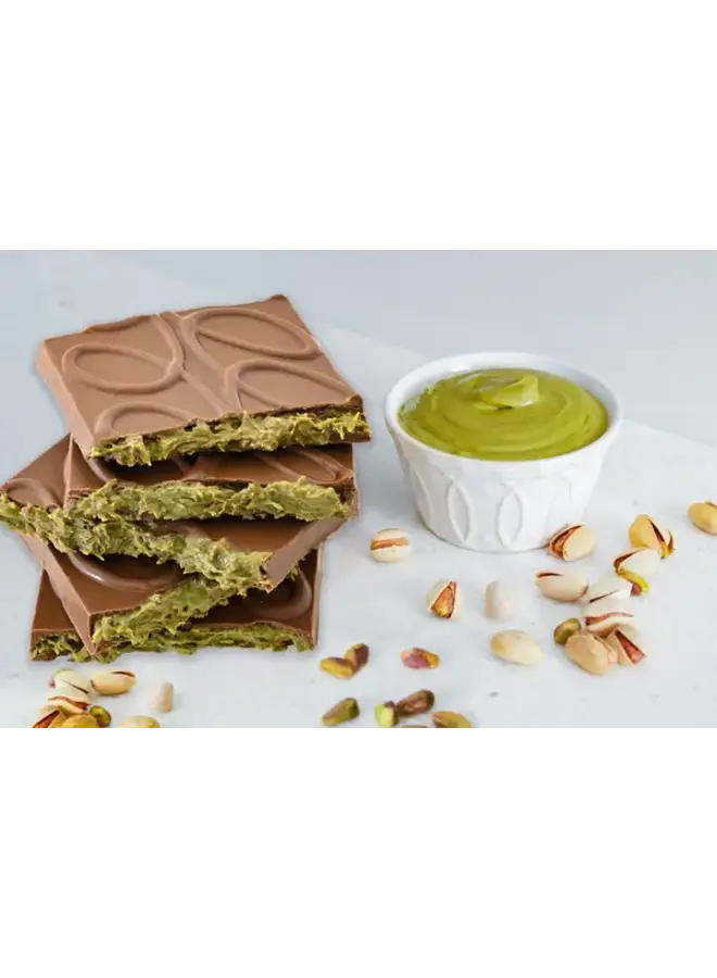 Donini Dubai Style Milk Chocolate with Pistachios and Kunafa Bar 100g