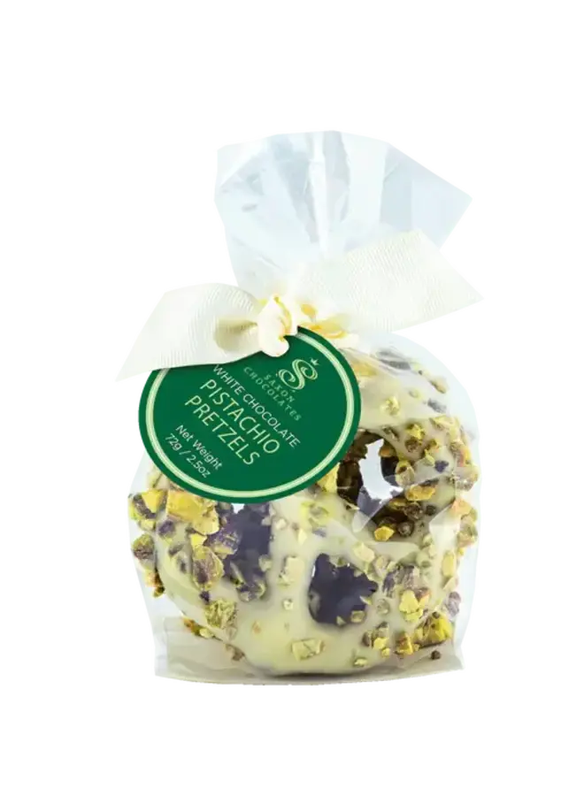 White Chocolate Pistachio Pretzels Bag (3 pcs.) 72g