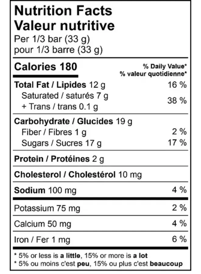 Milk Chocolate Salted Caramel Bar