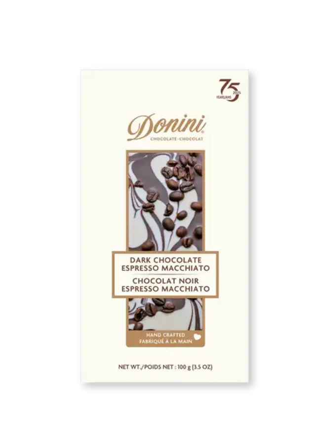 Dark Chocolate Espresso Macchiato Bar 100g
